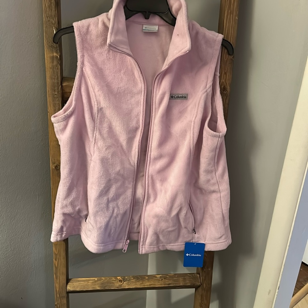 Pink Columbia XL vest.